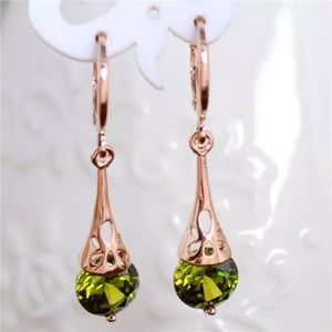 Crystal Dangling Earrings